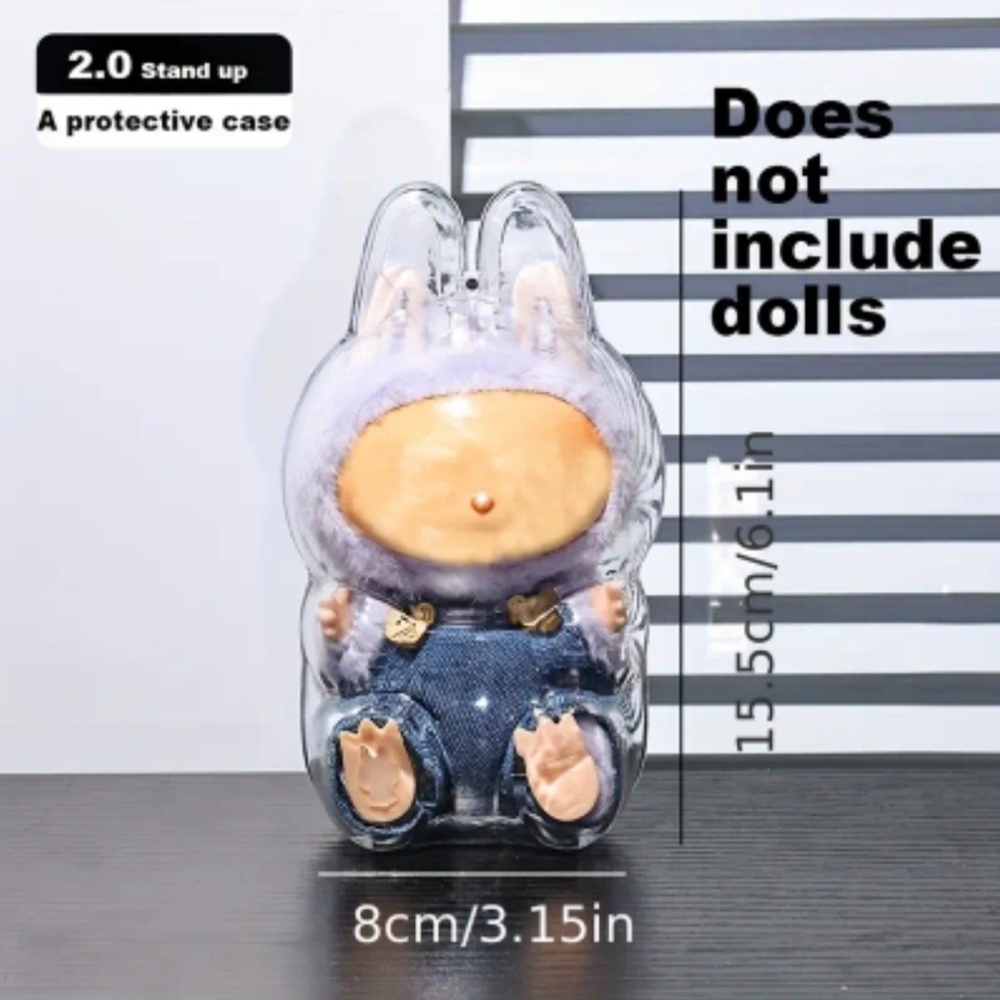 FREE W ANY PURCHASE 💓HAS Protective Labubu Clear Case HAVE A SEAT SERIES V2